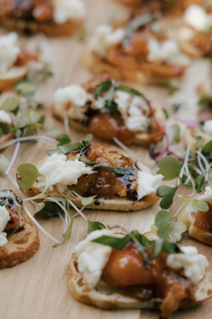 Premium seasonal ingredients prepared by a private chef